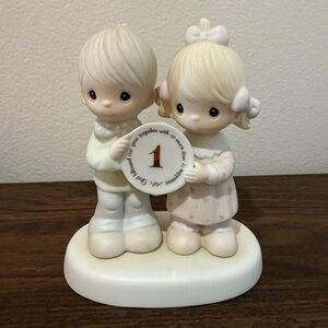 Precious Moments 1st Anniversary Figurine